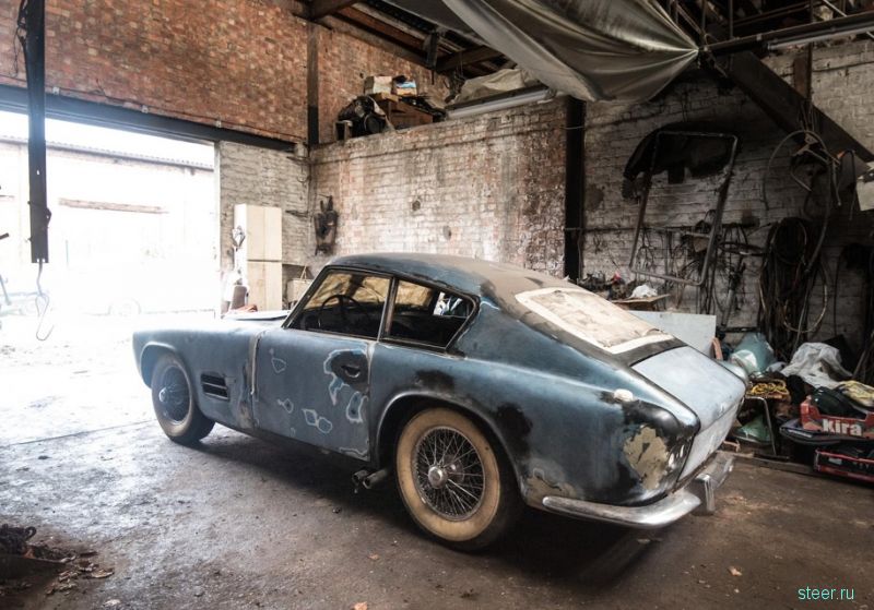 Уникальный Jaguar XK140 обнаружили в бельгийском гараже