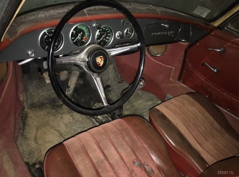 Как выглядит Porsche 1962 года, простоявший в гараже 45 лет