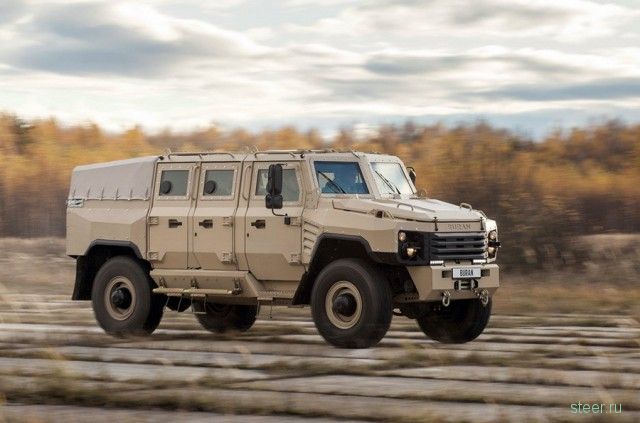 «Буран» – новый российский бронеавтомобиль на базе «газона»