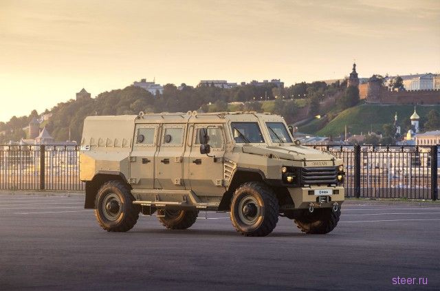 «Буран» – новый российский бронеавтомобиль на базе «газона»