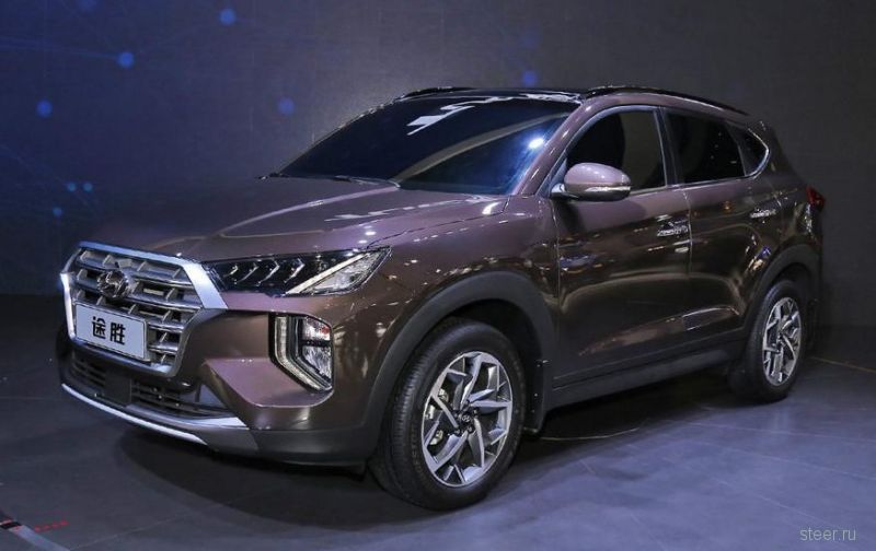 Прендставлен обноденный Hyundai Tucson для Китая