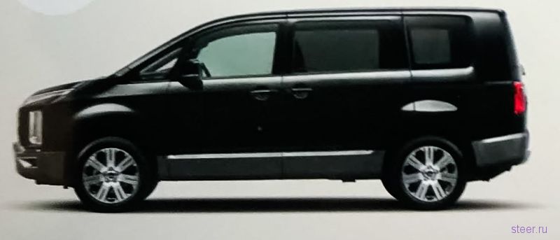 Первые изображения новой Mitsubishi Delica