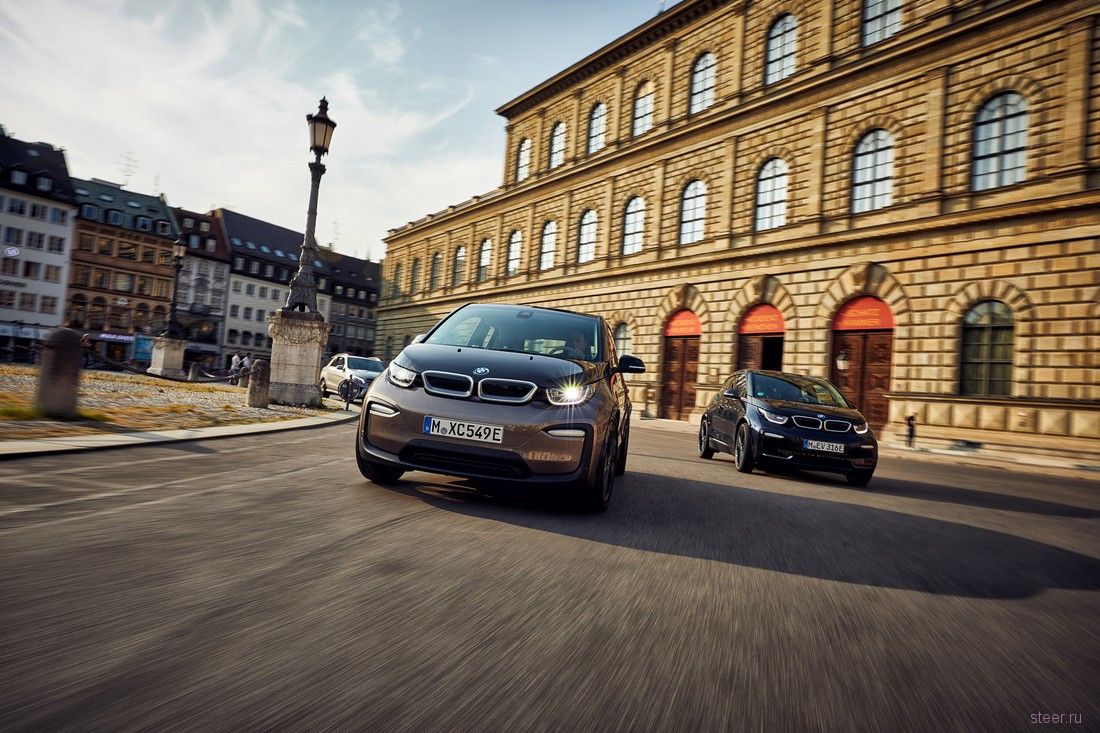 Объявлены российские цены на электрокары BMW i3 и i3s