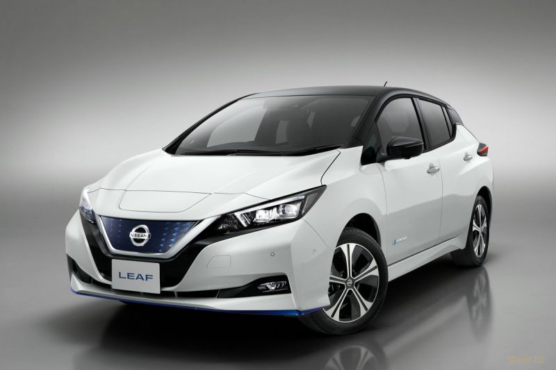Nissan показал Leaf e+: с мощным мотором и большим запасом хода