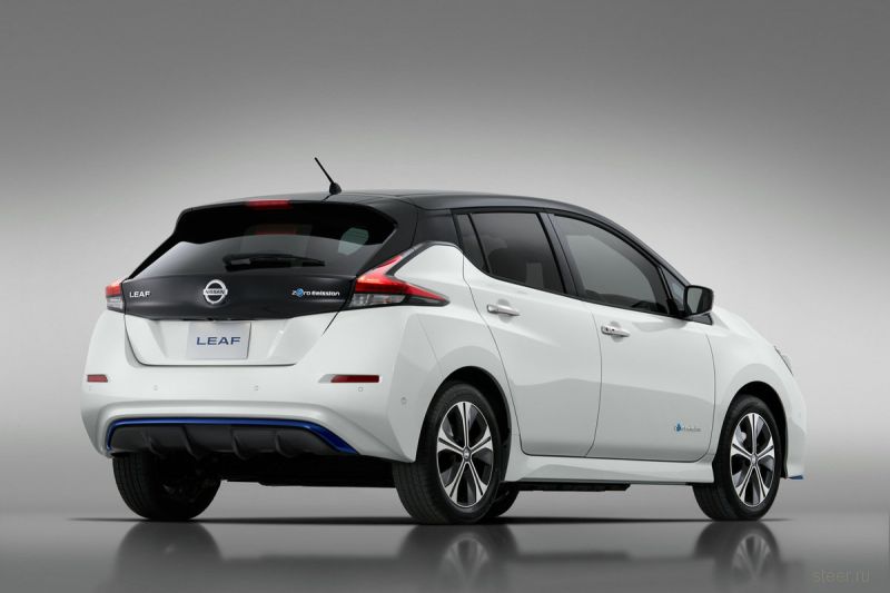 Nissan показал Leaf e+: с мощным мотором и большим запасом хода