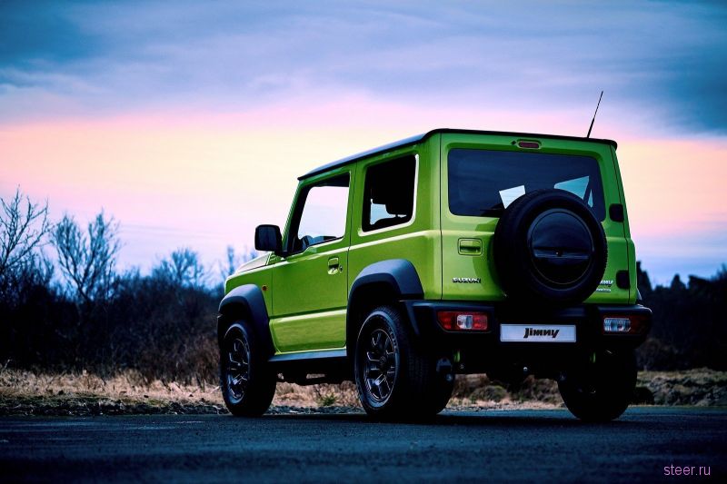 Продажи нового Suzuki Jimny в России начнутся уже весной