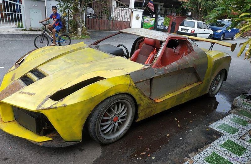 В Малайзии нашли худшую в мире реплику Ferrari LaFerrari