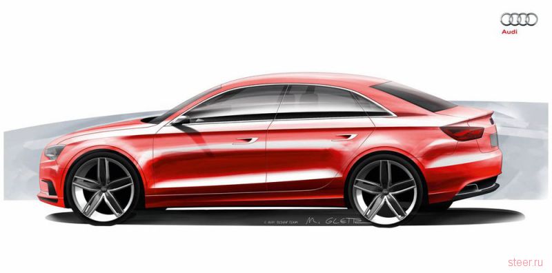 Audi представит концепт нового поколения A3 в Женеве (фото)