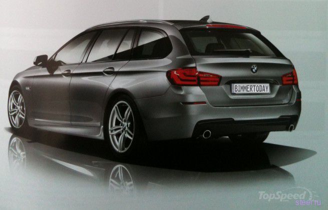 Произошла утечка каталога с изображениями 2011 BMW 5-Series M-Sport (фото)