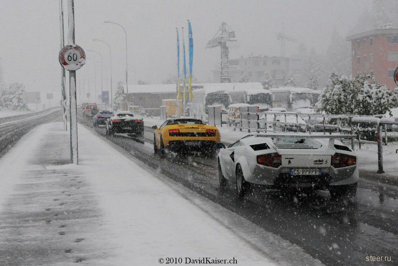 Слет владельцев Lamborghini (фото)