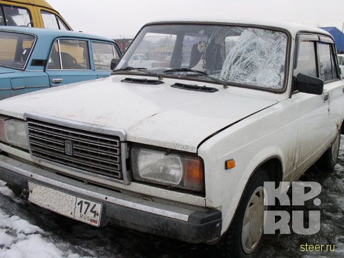 Смелая девушка-водитель помогла поймать водителя-убийцу (фото)