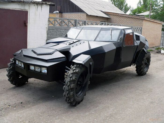 Черный ворон - самодельный казахский автомобиль (фото)