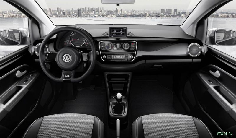 Volkswagen представил серийный up! — новый 4-местный компакт-кар (фото)