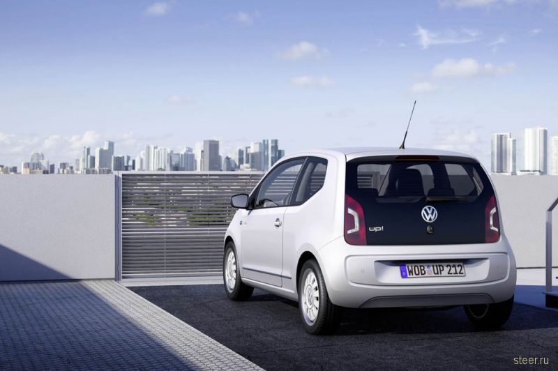 Volkswagen представил серийный up! — новый 4-местный компакт-кар (фото)