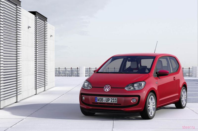 Volkswagen представил серийный up! — новый 4-местный компакт-кар (фото)