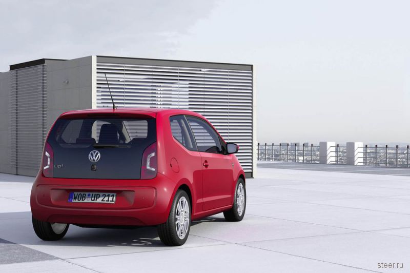 Volkswagen представил серийный up! — новый 4-местный компакт-кар (фото)