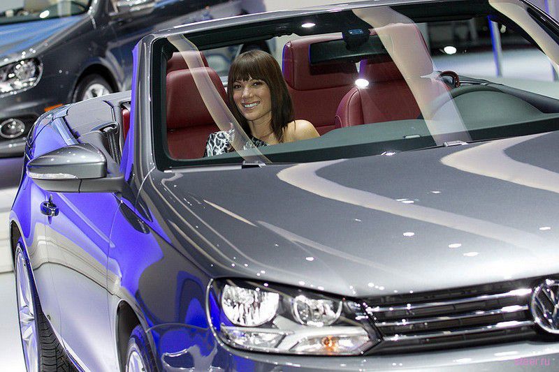 Красота по-американски : Девушки автосалона в Лос-Анжелесе 2010 (фото)