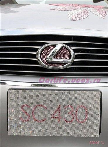 Кристаллический Lexus SC430 (фото)