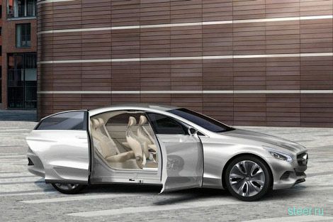 Mercedes-Benz показала прототип нового CLS (F800 Style) (фото)