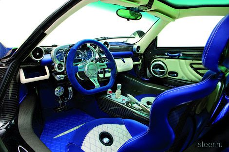 Компания Pagani построила эксклюзивную версию суперкара Zonda Cinque (фото)