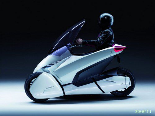 Honda представила трехколесный электромопед 3R-C (фото)