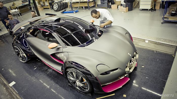 Процесс создания концепта Citroën Survolt Concept (фото)