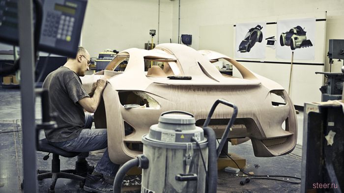 Процесс создания концепта Citroën Survolt Concept (фото)