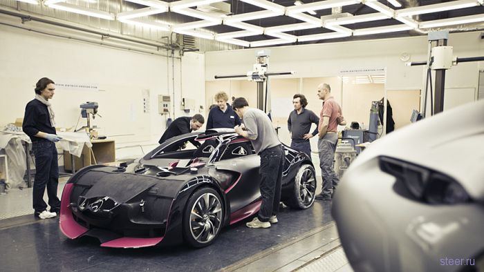 Процесс создания концепта Citroën Survolt Concept (фото)