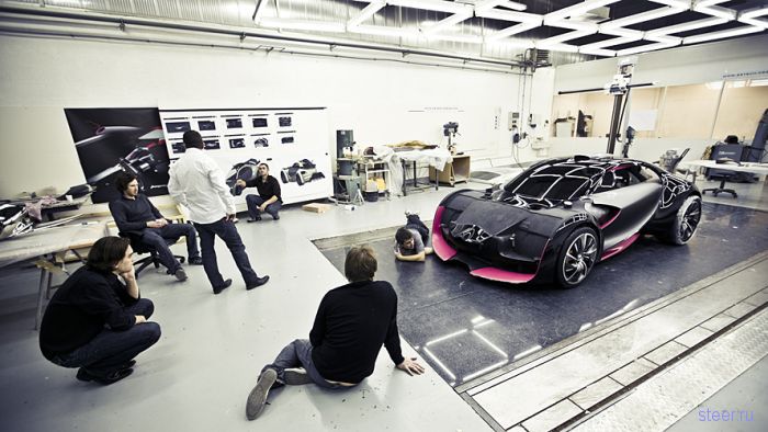 Процесс создания концепта Citroën Survolt Concept (фото)