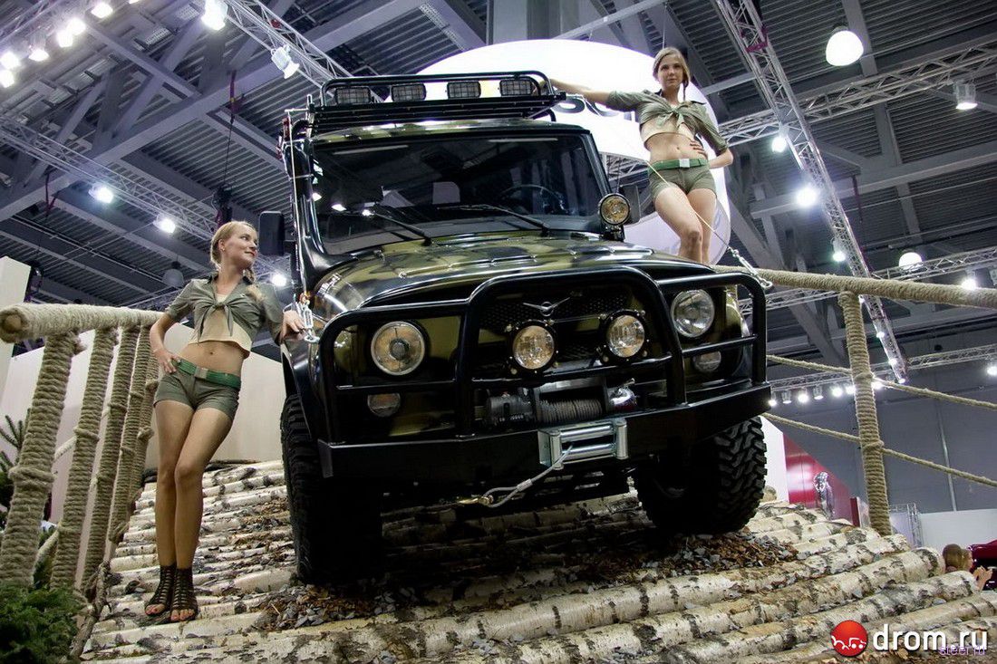 Девушки Московского автосалона 2010 (фото)