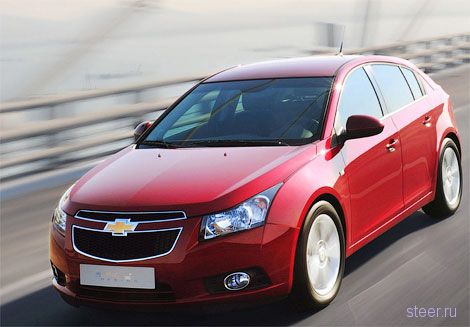 Первые фото серийного хэтчбека Chevrolet Cruze (фото)