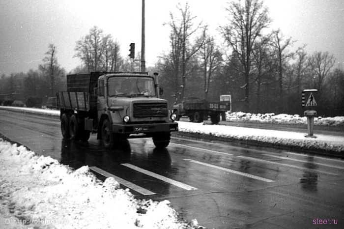 Московская кольцевая автомобильная дорога времен СССР (фото)
