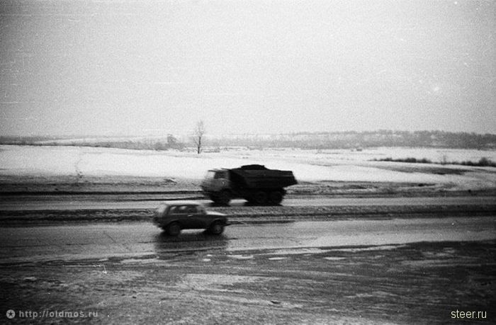 Московская кольцевая автомобильная дорога времен СССР (фото)