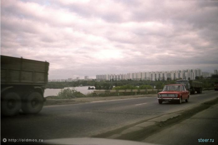 Московская кольцевая автомобильная дорога времен СССР (фото)