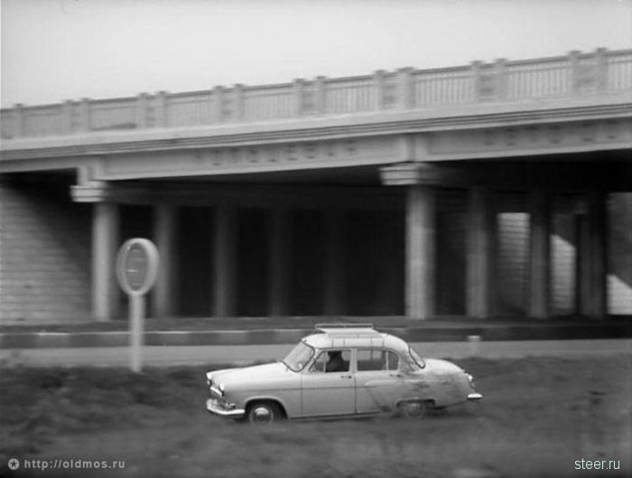 Московская кольцевая автомобильная дорога времен СССР (фото)