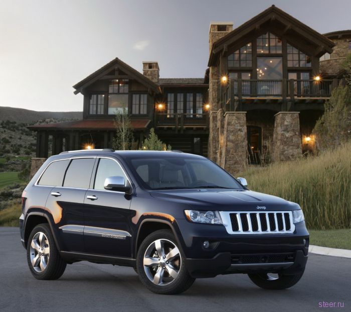 Новые фотографии и видео Jeep Grand Cherokee 2011 модельного года (фото)