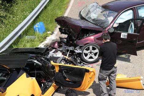 BMW безопаснее Lexus? (фото и видео)