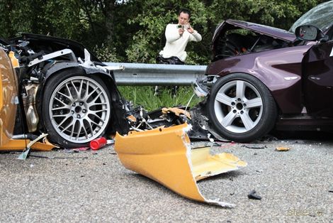 BMW безопаснее Lexus? (фото и видео)