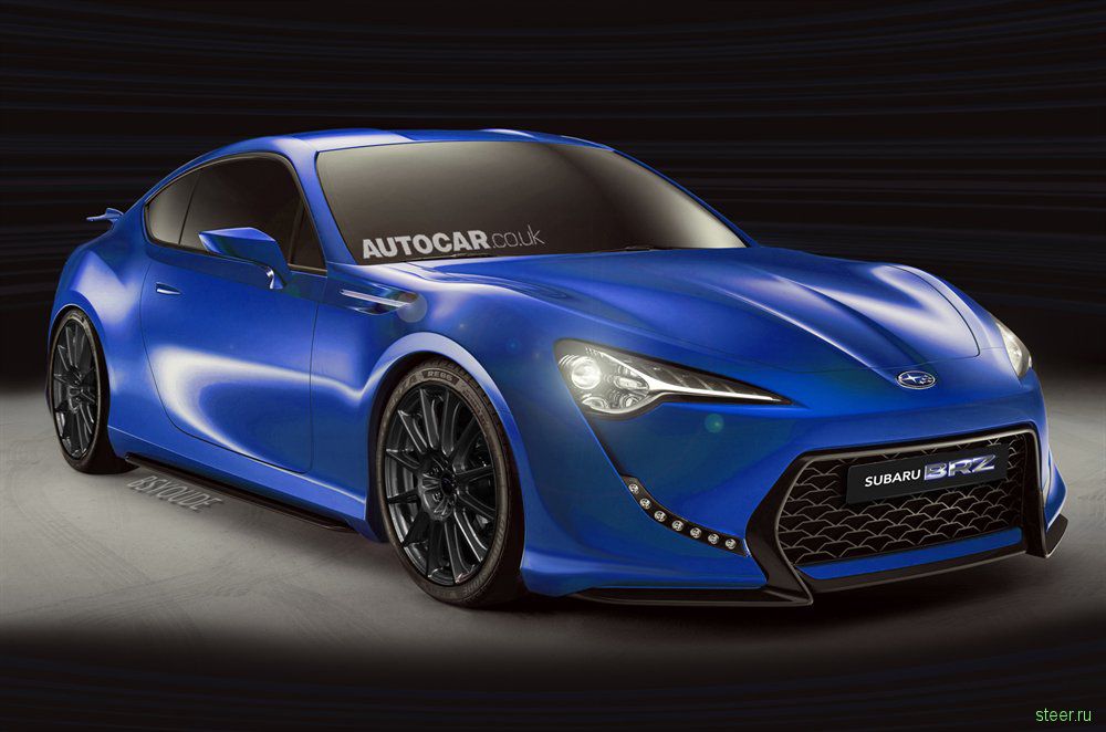 Купе Subaru BRZ будет мощнее Toyota FT-86 (фото)