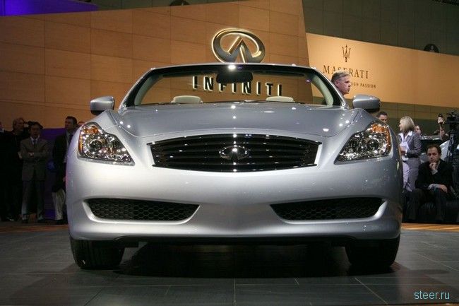 Кабриолет Infiniti G37: авто для богатых стариков