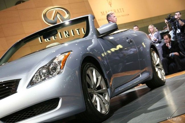 Кабриолет Infiniti G37: авто для богатых стариков