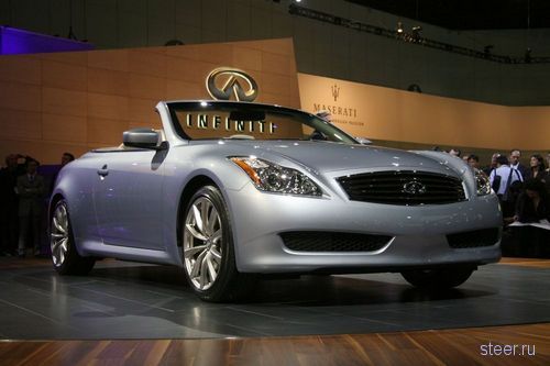 Кабриолет Infiniti G37: авто для богатых стариков
