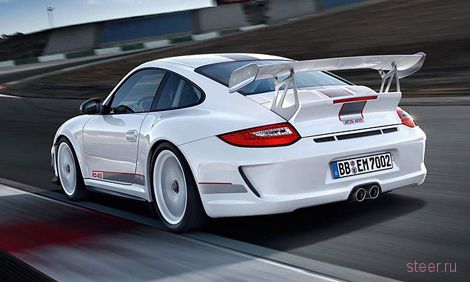 Появились фотографии 500-сильной версии суперкара Porsche 911 GT3 RS (фото)