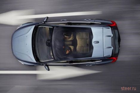 Рассекречен интерьер пятидверного хэтчбека Volvo v40 (фото)