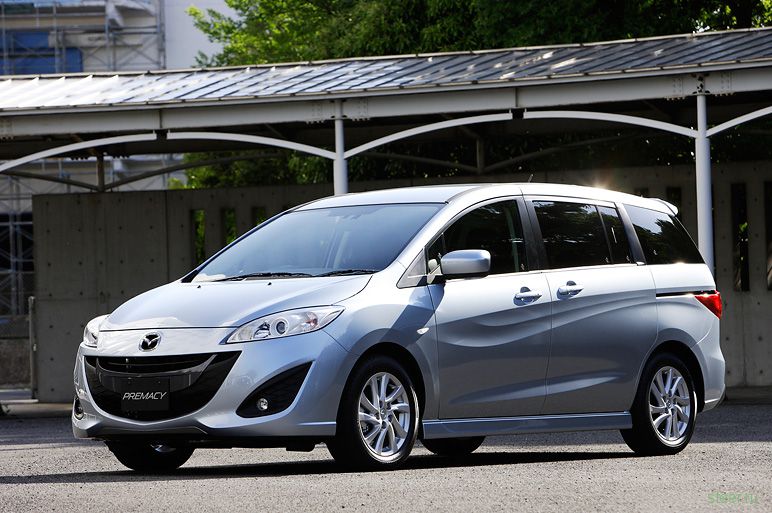 Новое поколение Mazda Premacy дебютировало в Японии (фото).