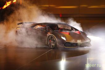 Lamborghini открыла завесу тайны над новым супер-каром Sesto Elemento (фото и видео)