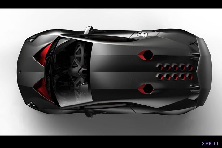 Lamborghini открыла завесу тайны над новым супер-каром Sesto Elemento (фото и видео)