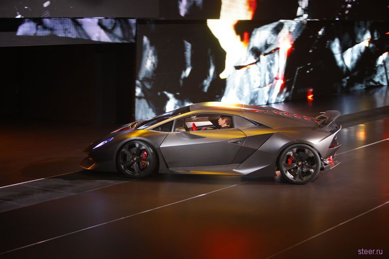 Lamborghini открыла завесу тайны над новым супер-каром Sesto Elemento (фото и видео)