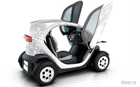 Renault Twizy : через год Renault будет продавать двухместный электромобиль по цене скутера (фото)