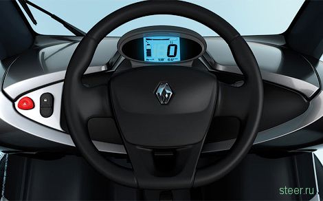 Renault Twizy : через год Renault будет продавать двухместный электромобиль по цене скутера (фото)